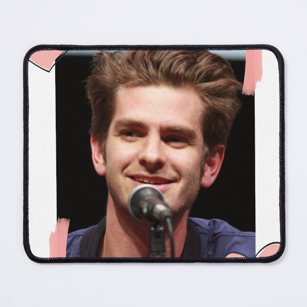 Item preview, I LOVE ANDREW GARFIELD pink heart frame designed and sold by designsbyreaia.