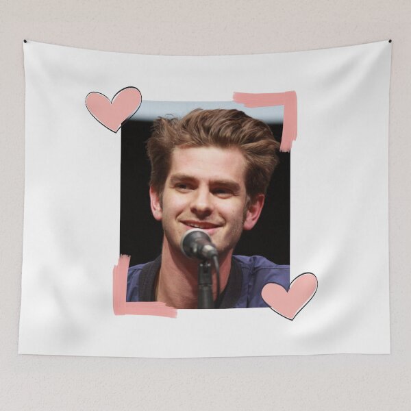 Item preview, I LOVE ANDREW GARFIELD pink heart frame designed and sold by designsbyreaia.