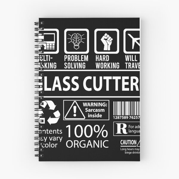 Item preview, Glass Cutter T Shirt - MultiTasking Certified Job Gift Item Tee designed and sold by andahanson.