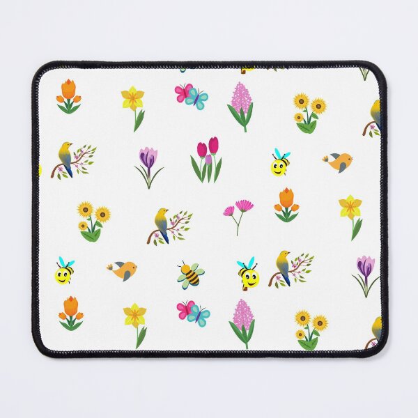 Item preview, Nature and Botanical Collage - Flowers, Birds and Bees  designed and sold by silviaol.