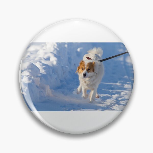 Item preview, dog walk in the snow dogs lover dog snow cute dog designed and sold by Tshirtk.