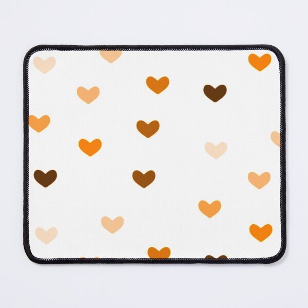 Item preview, Orange Gradient Repeating Hearts designed and sold by Sketches by Sophie.