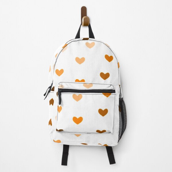 Item preview, Orange Gradient Repeating Hearts designed and sold by Sketches by Sophie.