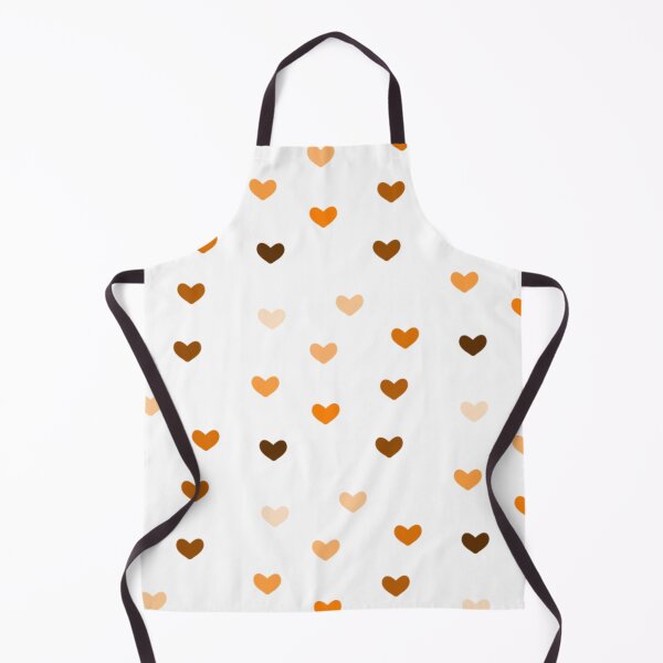 Item preview, Orange Gradient Repeating Hearts designed and sold by Sketches by Sophie.
