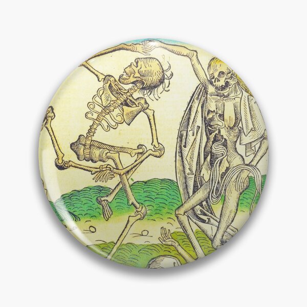 Item preview, Imago Mortis Devil's Dance Ghost Specter Skeleton German designed and sold by Kathryn Creates.