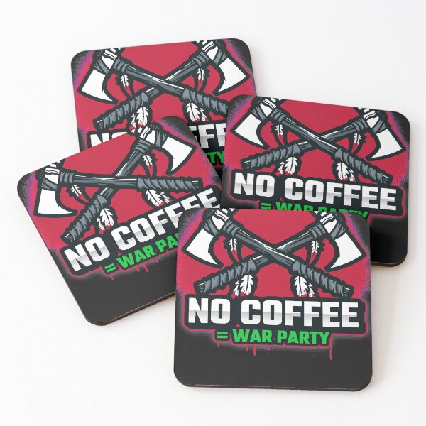 Item preview, No coffee = war party Classic designed and sold by WaylanBrannan.
