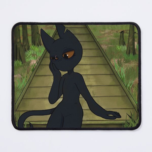 Item preview, A Cat Looks Into the Water at Night designed and sold by tomatojaw.