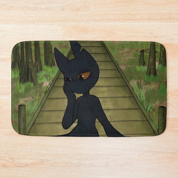 Item preview, A Cat Looks Into the Water at Night designed and sold by tomatojaw.