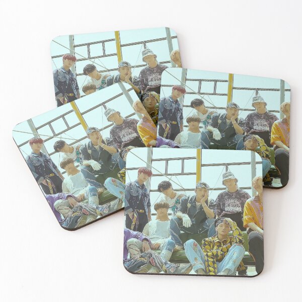 Item preview, ATEEZ zero fever part one thanxx group photo digital illustration designed and sold by Samxx99.