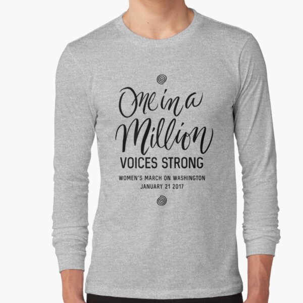Women's March on Washington 2017 Long Sleeve T-Shirt