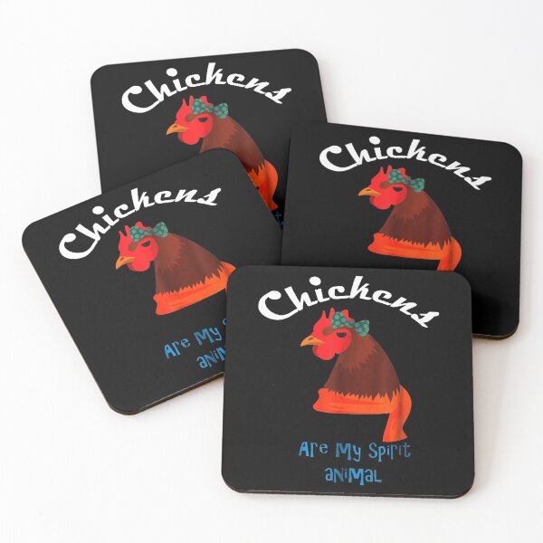 Item preview, Spirit Animal I Love Chicken designed and sold by Ornv.