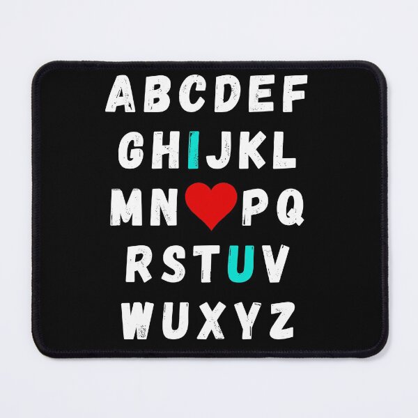 Item preview, Teacher Valentines Day I Love You Alphabet designed and sold by MiJeDesigns.