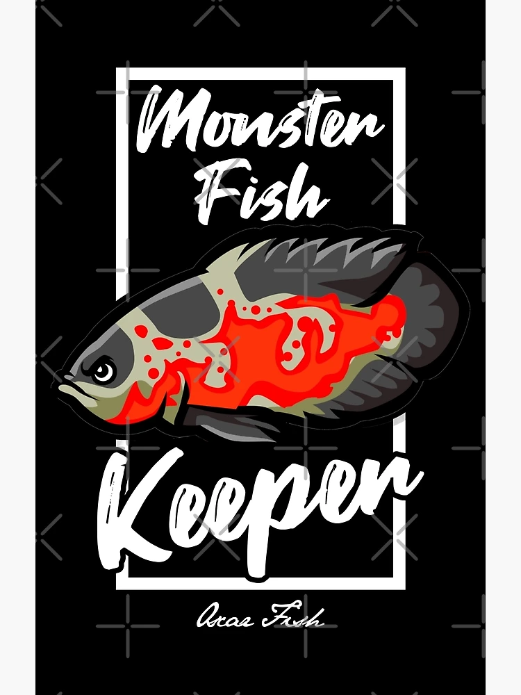 Monster Fish Keeper Oscar Fish Poster for Sale by JRRTs