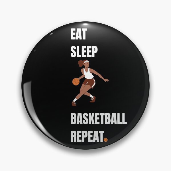 Item preview, Eat Sleep Basketball Repeat Cycle Basketball life cycle pattern designed and sold by jkernz.
