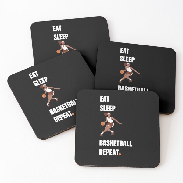 Item preview, Eat Sleep Basketball Repeat Cycle Basketball life cycle pattern designed and sold by jkernz.