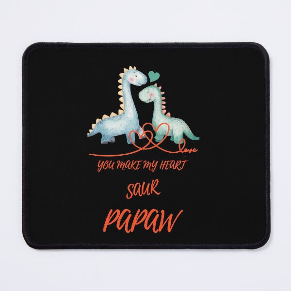 Item preview, You Make My Heart Saur Papaw - Happy Valentines Day designed and sold by MugsAndDuds.