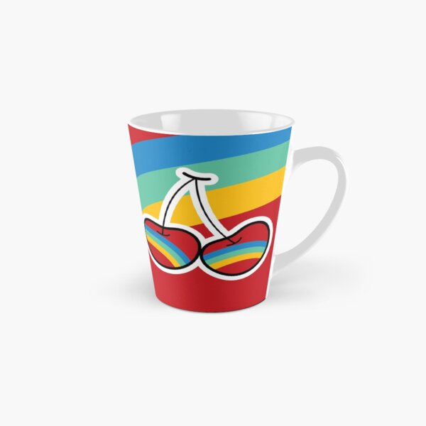 Item preview, Retro Rainbow Cheeky Cherries © fatfatin designed and sold by fatfatin.