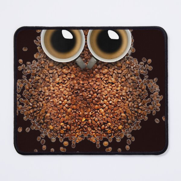 Item preview, 2 Coffee Cups Coffee Beans Owl Shaped Amazing Incredible T-Shirt designed and sold by Brenpeland.