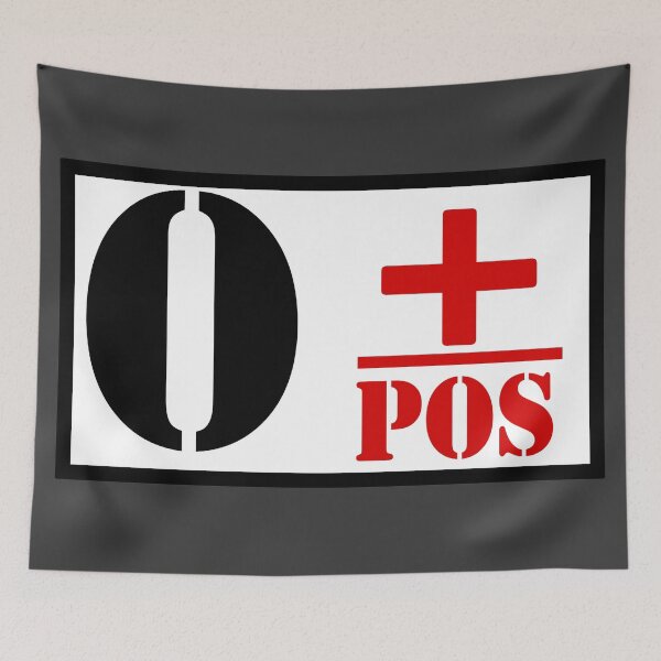 Item preview, Blood Type O Positive Tag designed and sold by Cestus.
