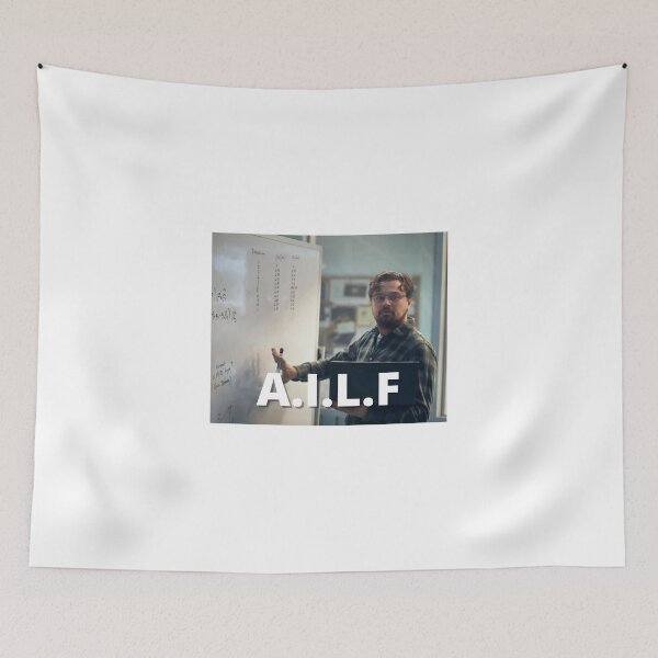 Item preview, A.I.L.F Don't Look Up Quote Netflix Leonardo Dicaprio designed and sold by designsbyreaia.