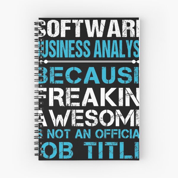 Item preview, Software Business Analyst T Shirt - Freaking Awesome Job Gift Item Tee designed and sold by oetate4774.