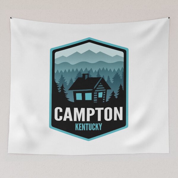 Item preview, Campton Kentucky Mountain Town Cabin designed and sold by HalpinDesign.
