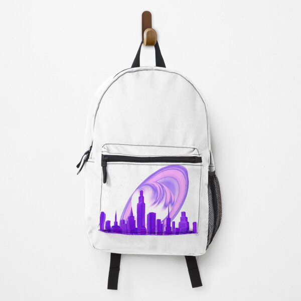Item preview, Purple city in the galaxy designed and sold by EGCreativeArt.