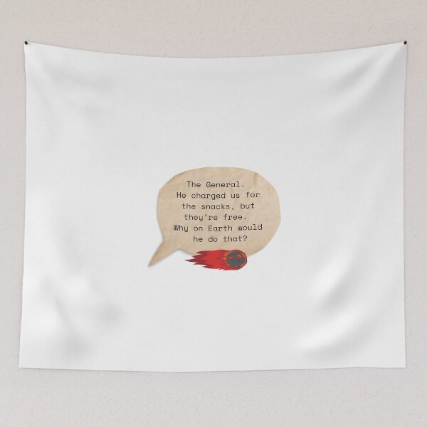 Item preview, "He Charged Us For The Snacks" Don't Look Up Quote Jennifer Lawrence Kate Dibiasky designed and sold by designsbyreaia.