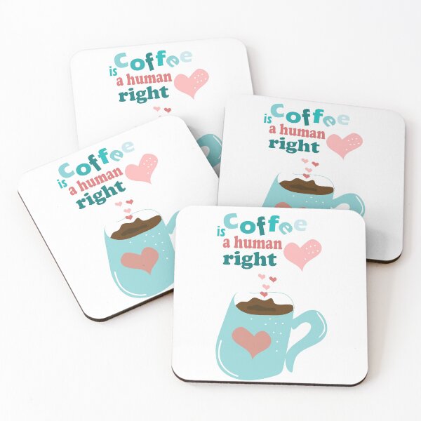 Item preview, coffee is a human right designed and sold by olafekry.