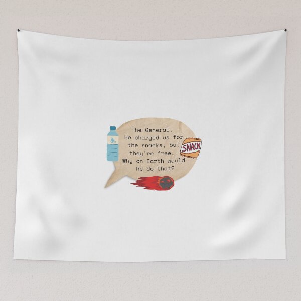 Item preview, He Charged Us For The Snacks" Don't Look Up Quote Jennifer Lawrence Kate Dibiasky designed and sold by designsbyreaia.