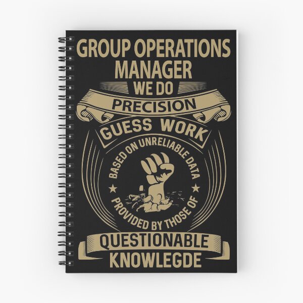 Item preview, Group Operations Manager T Shirt - We Do Precision Job Gift Item Tee designed and sold by smueller39.