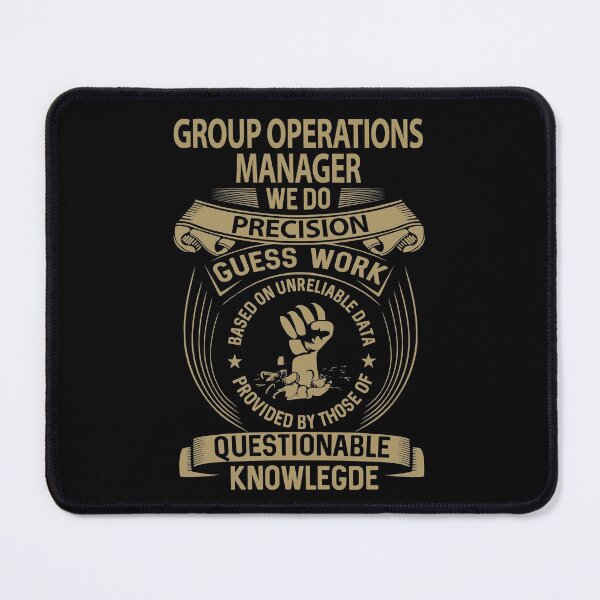 Item preview, Group Operations Manager T Shirt - We Do Precision Job Gift Item Tee designed and sold by smueller39.