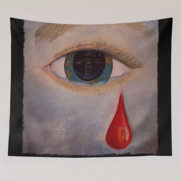 Item preview, Blood teardrop  designed and sold by Obsidianmuse.