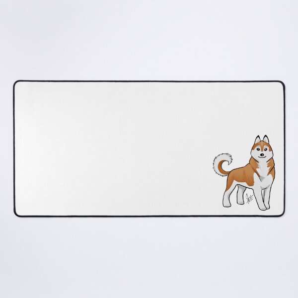 Item preview, Dog - Siberian Husky - Copper and White designed and sold by Jennifer Stolzer.