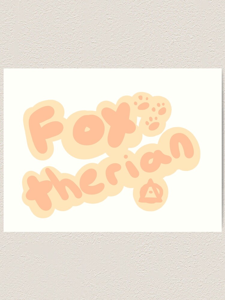 Fox Therian Sticker for Sale by TrueCrimeStuff