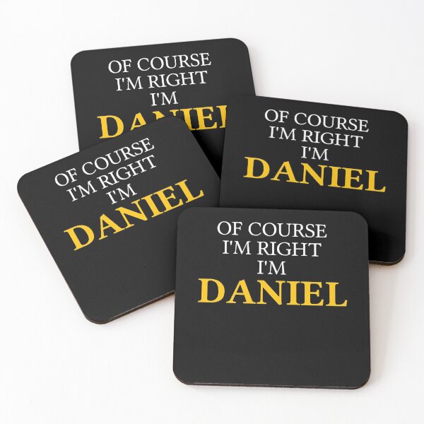 Item preview, Of course I'm right I'm Daniel	 designed and sold by mugify.