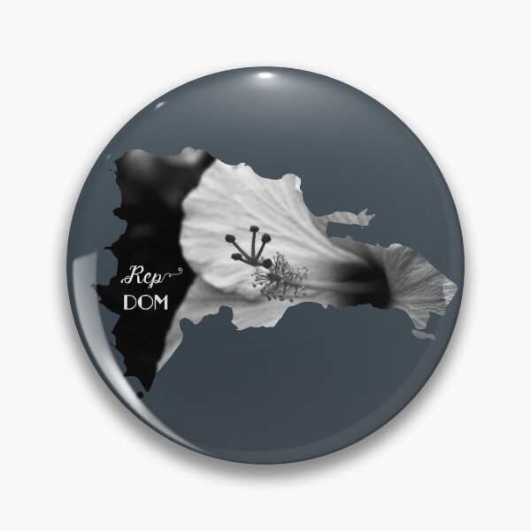 Item preview, REP DOM Dominican Republic Map Flower Photo designed and sold by frenchsalsa.