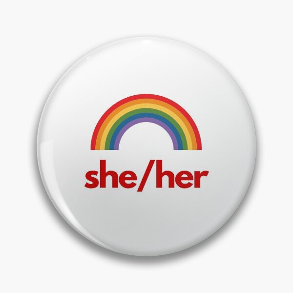 Item preview, she/her (red) designed and sold by TheDosette.