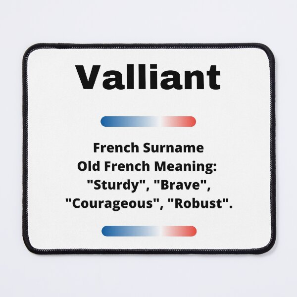 Item preview, Valliant Family Surname Meaning designed and sold by teewearstyle.