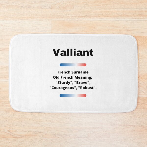 Item preview, Valliant Family Surname Meaning designed and sold by teewearstyle.