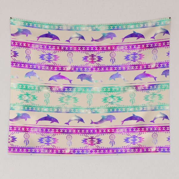 Item preview, Native American Galaxy Dolphin designed and sold by VickyCloset.