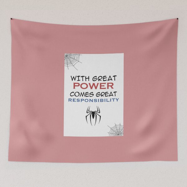 Item preview, Great Power Great Responsibility Spideman designed and sold by RolandKenneth.
