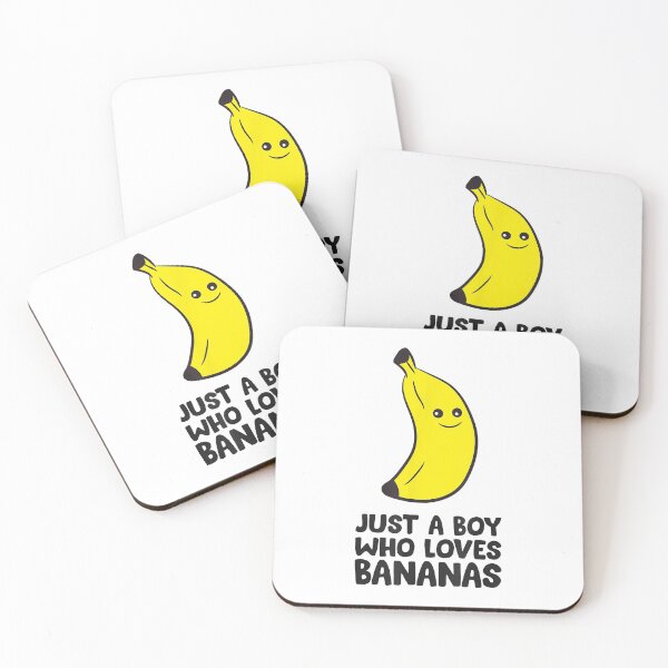 Item preview, Just a Boy Who Loves Bananas designed and sold by spherevilla.