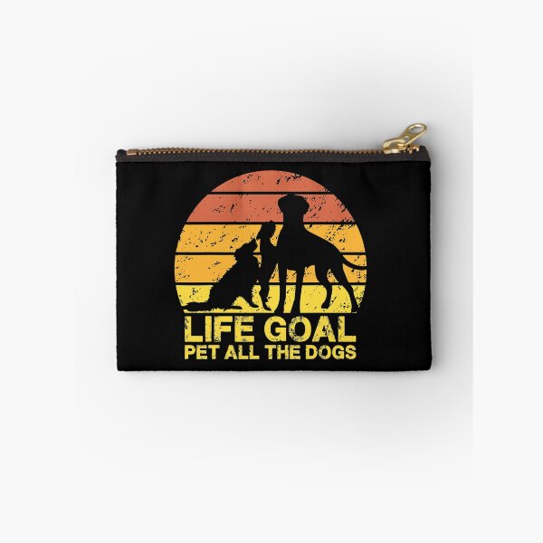Item preview, Life Goal Pet All The Dogs Shirt For Women Funny Dog designed and sold by JenniferLecher.
