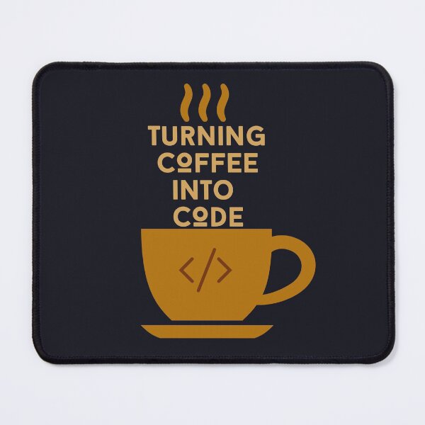 Item preview, I turn coffee into code designed and sold by brinikki.