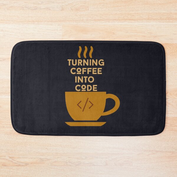 Item preview, I turn coffee into code designed and sold by brinikki.