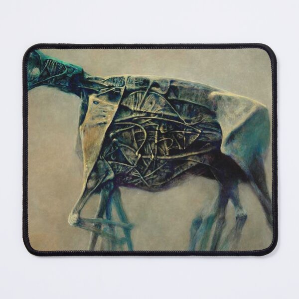 Artikelvorschau, Ohne Titel (Metal Creature) von Zdzislaw Beksinski entworfen und verkauft von ReimagineStore.