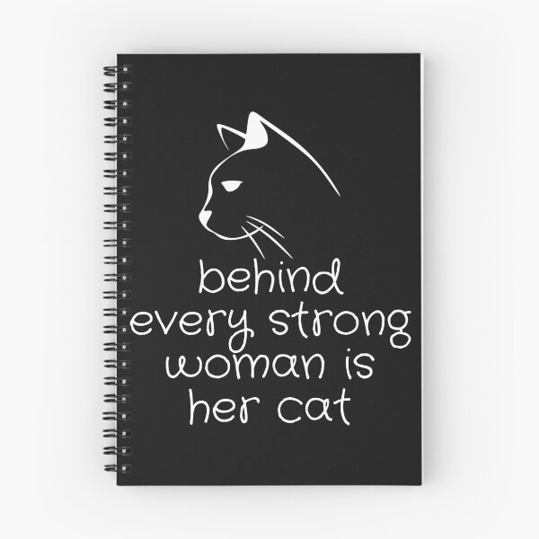 Item preview,  behind every strong woman is her cat  |  for cats lovers   designed and sold by yasarh.