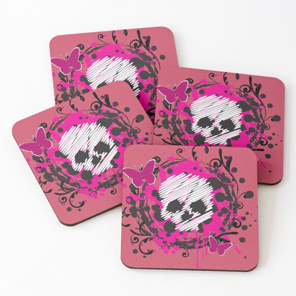 Item preview, Skull and butterfly abstract art  designed and sold by outlaw70.