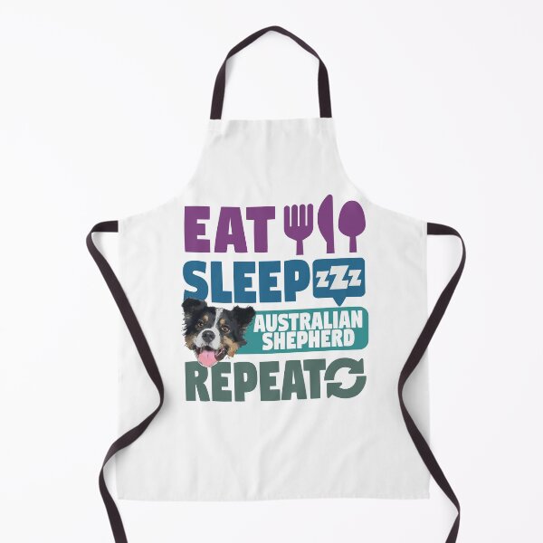 Item preview, Eat Sleep Australian Shepherd Repeat Dog Lover designed and sold by SunnyStreet.